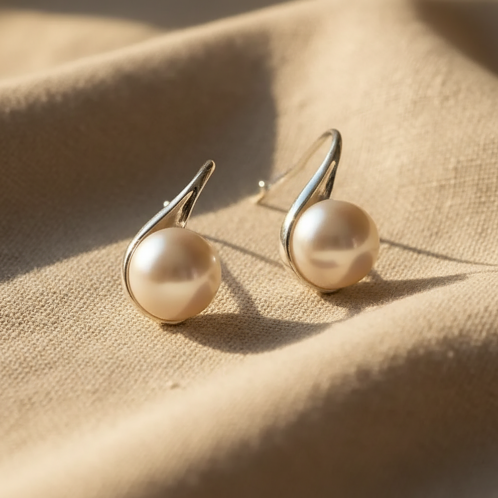 Zelie Pearl Earrings