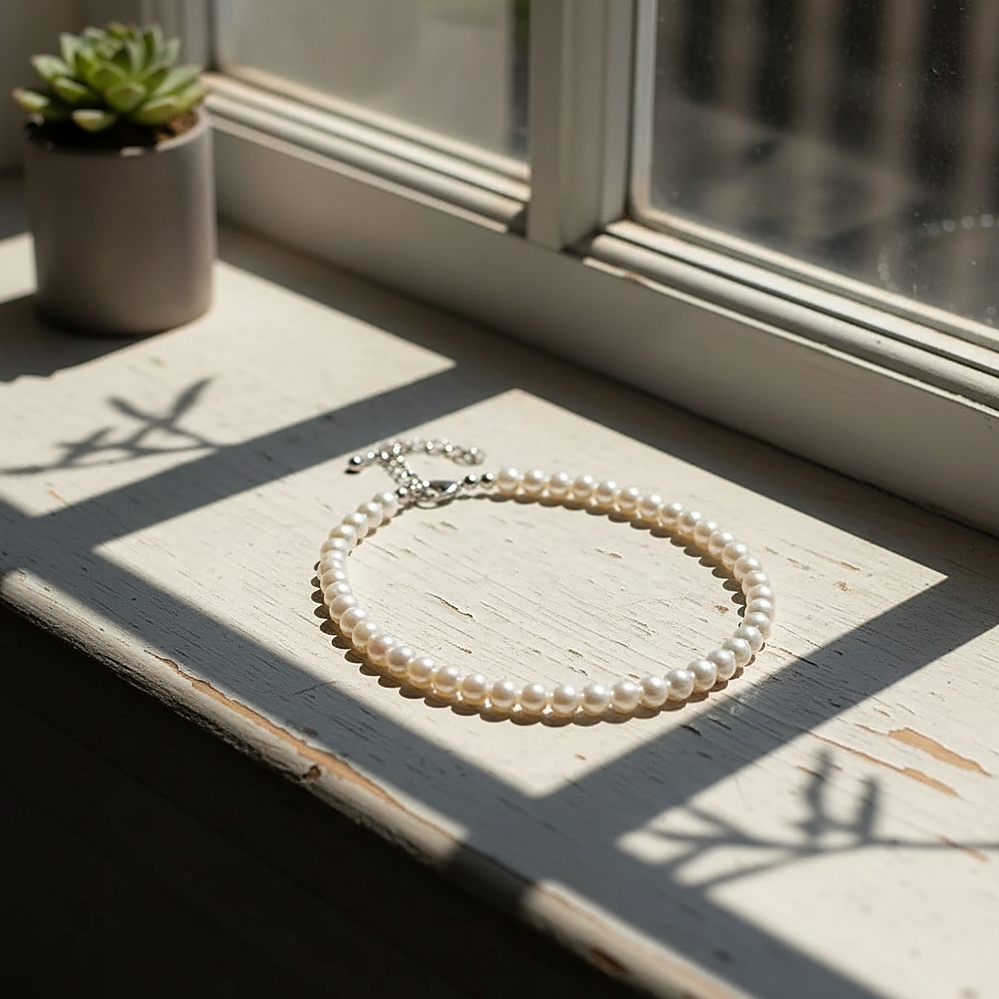 Genevieve Pearl Necklace