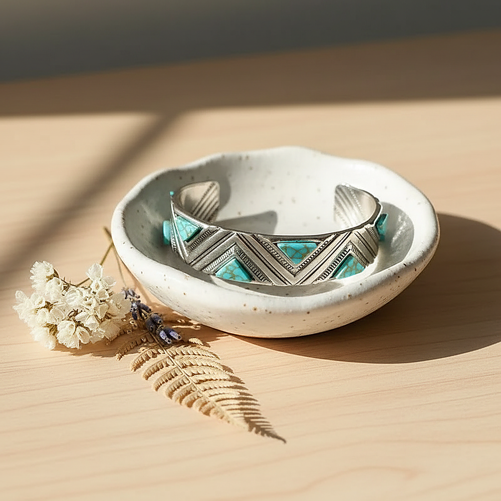 Rosaline Turquoise Bangle