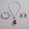 Kaia Ruby Jewelry Set