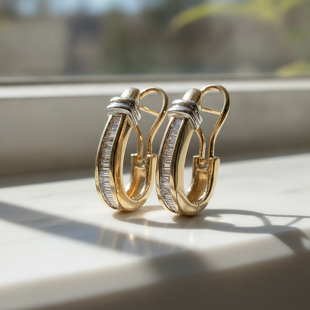 Zelie Diamond Earrings