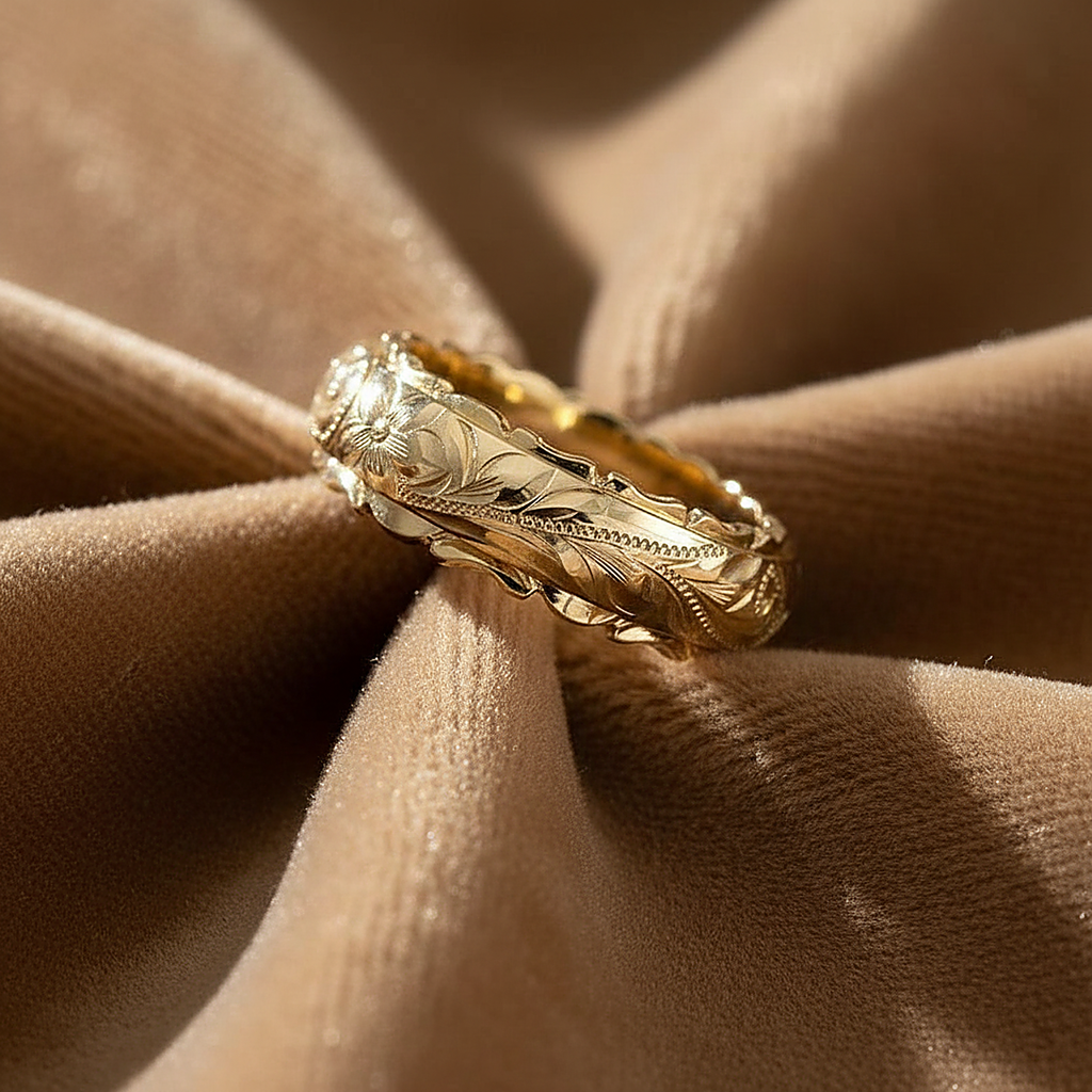 Perle Gold Ring