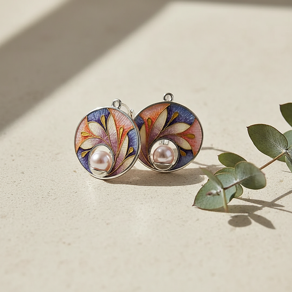 Opaline Pearl Earrings