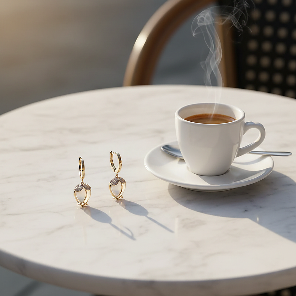 Ines Zirconia Earrings