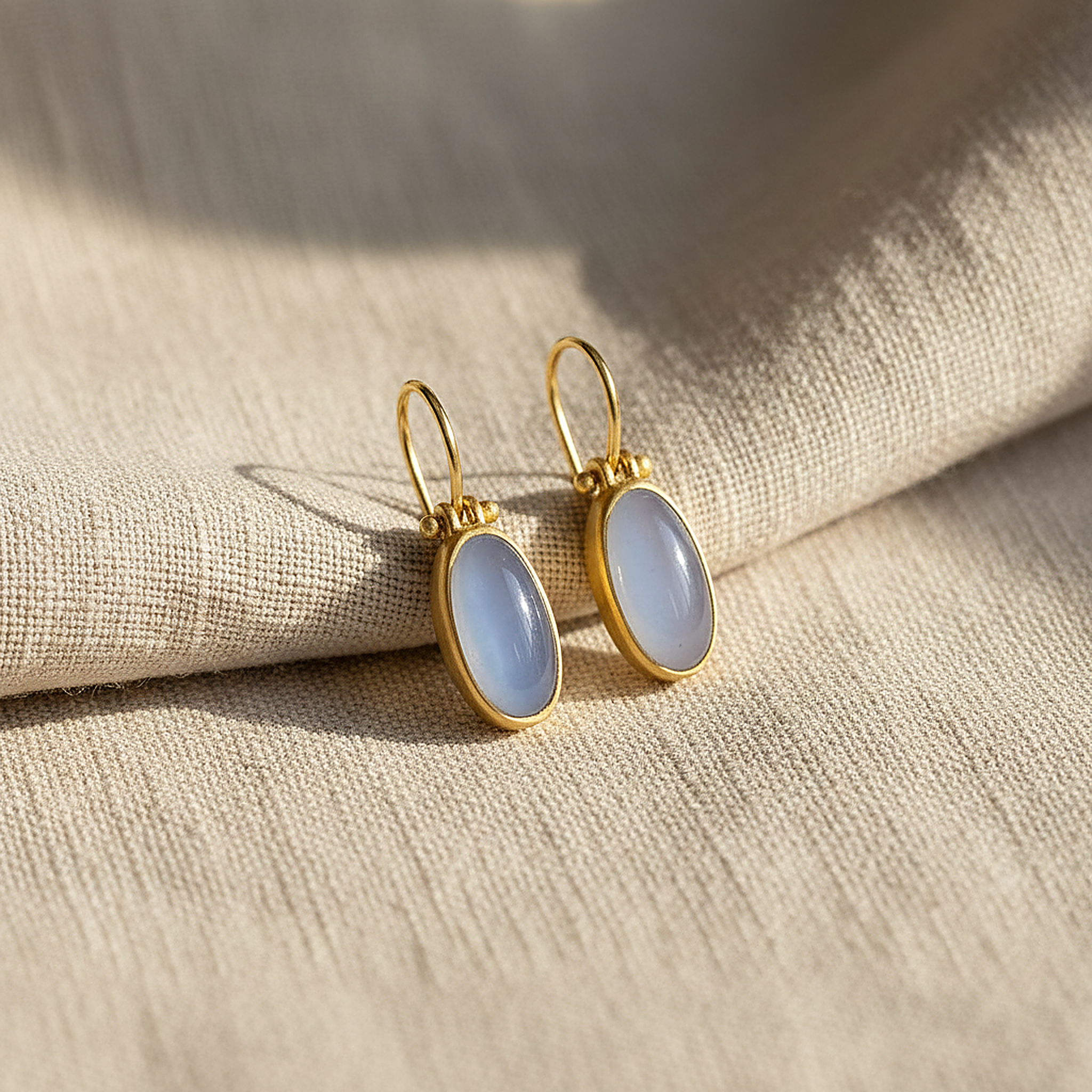 Quilla Moonstone Earrings