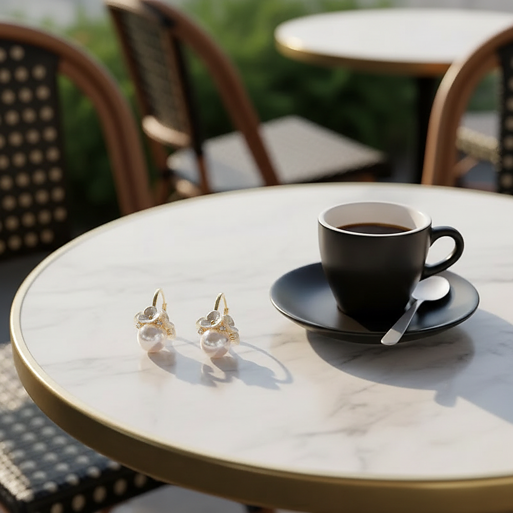 Solene Pearl Earrings