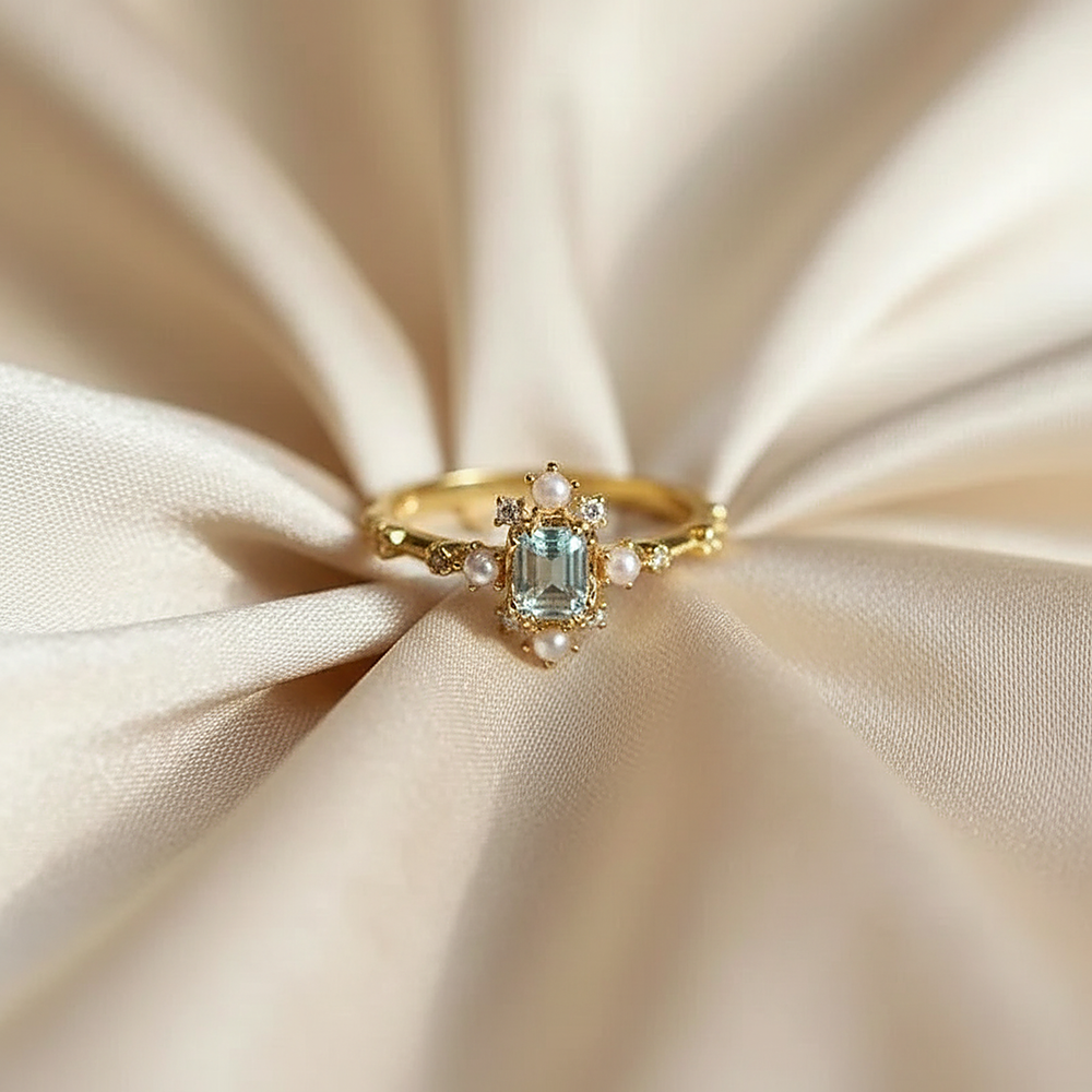 Elise Pearl Ring