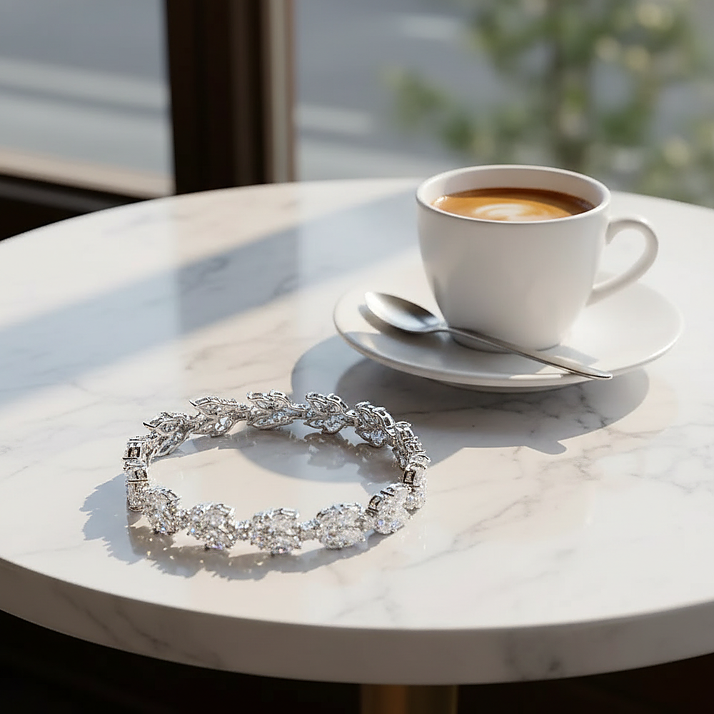 Doria Silver Bracelet