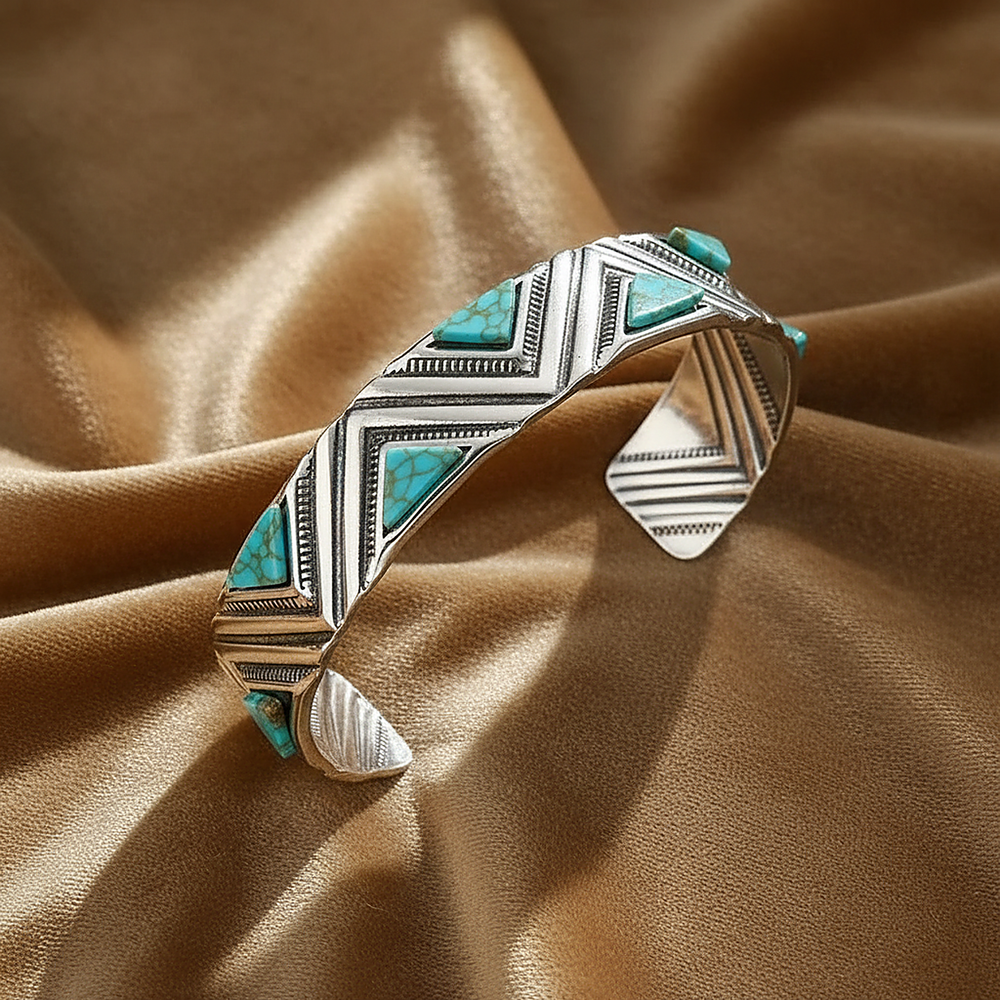 Rosaline Turquoise Bangle