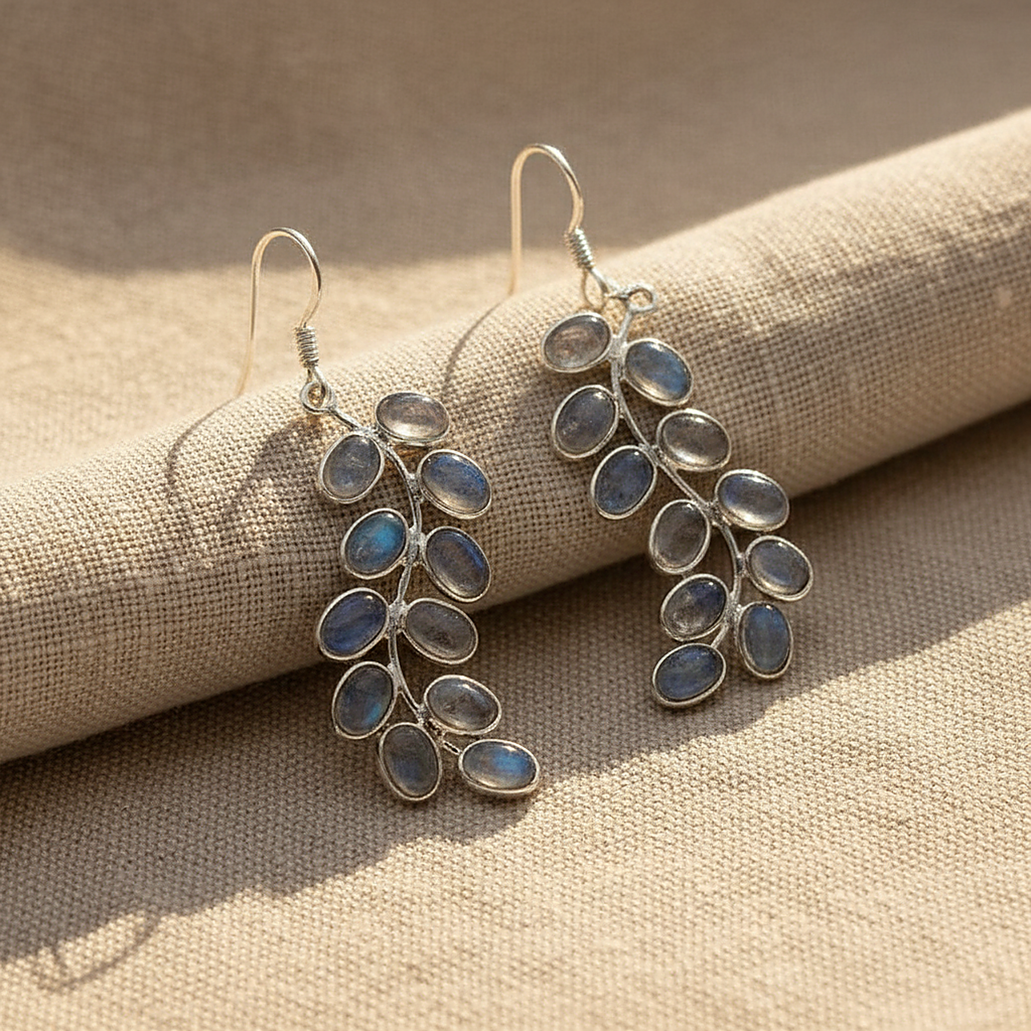 Dvora Moonstone Earrings