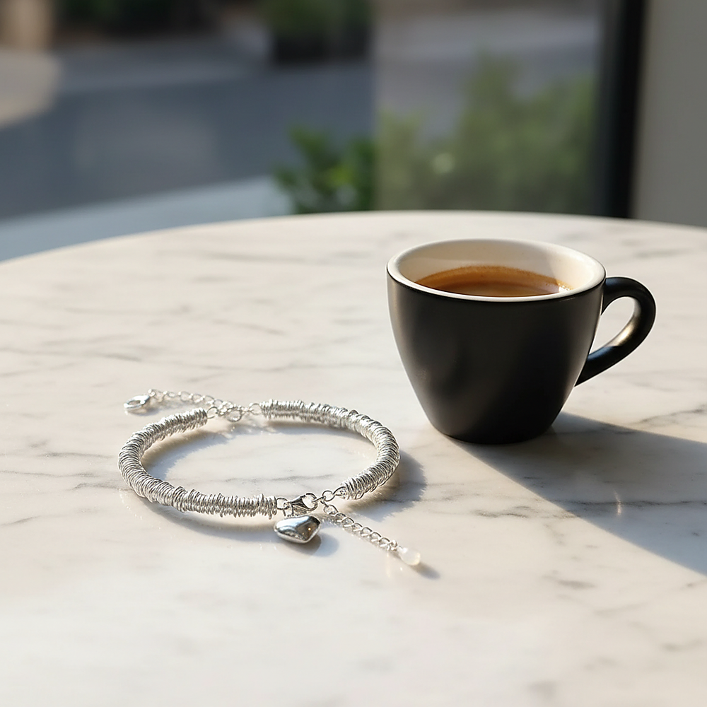 Petra Silver Bracelet