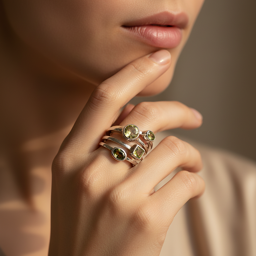 Leocadia Silver Ring