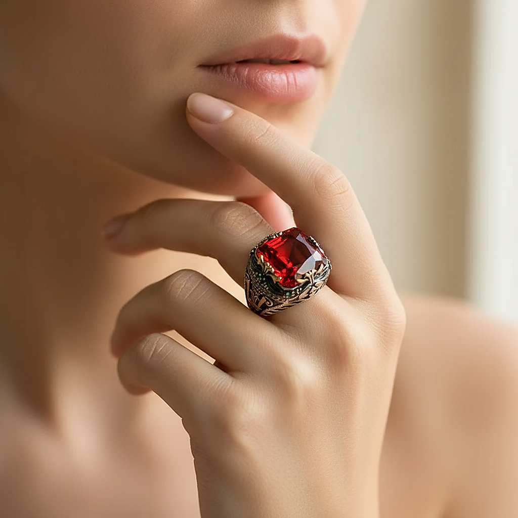 Perle Ruby Ring