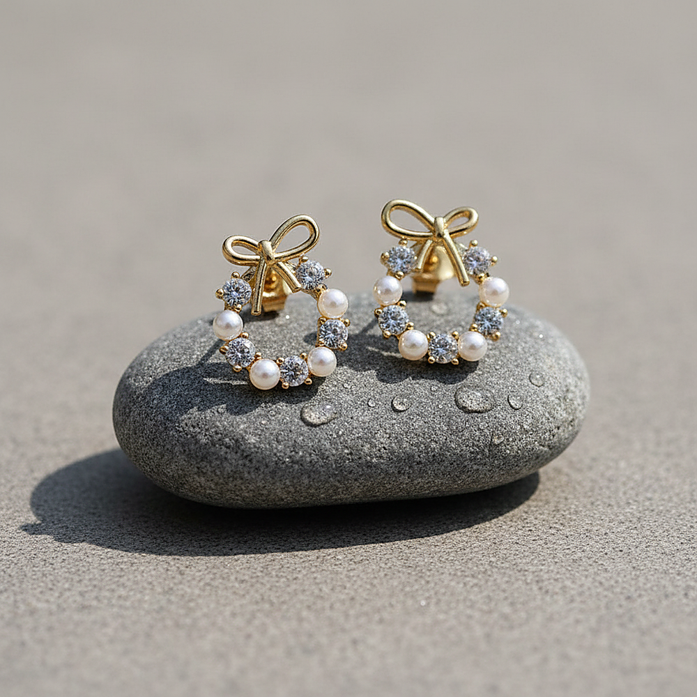 Marguerite Pearl Earrings