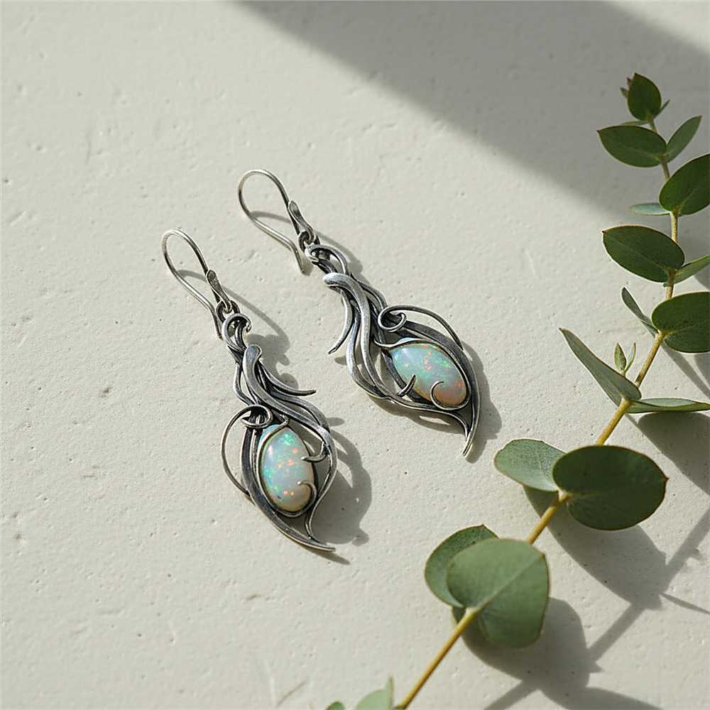 Elowen Opal Earrings