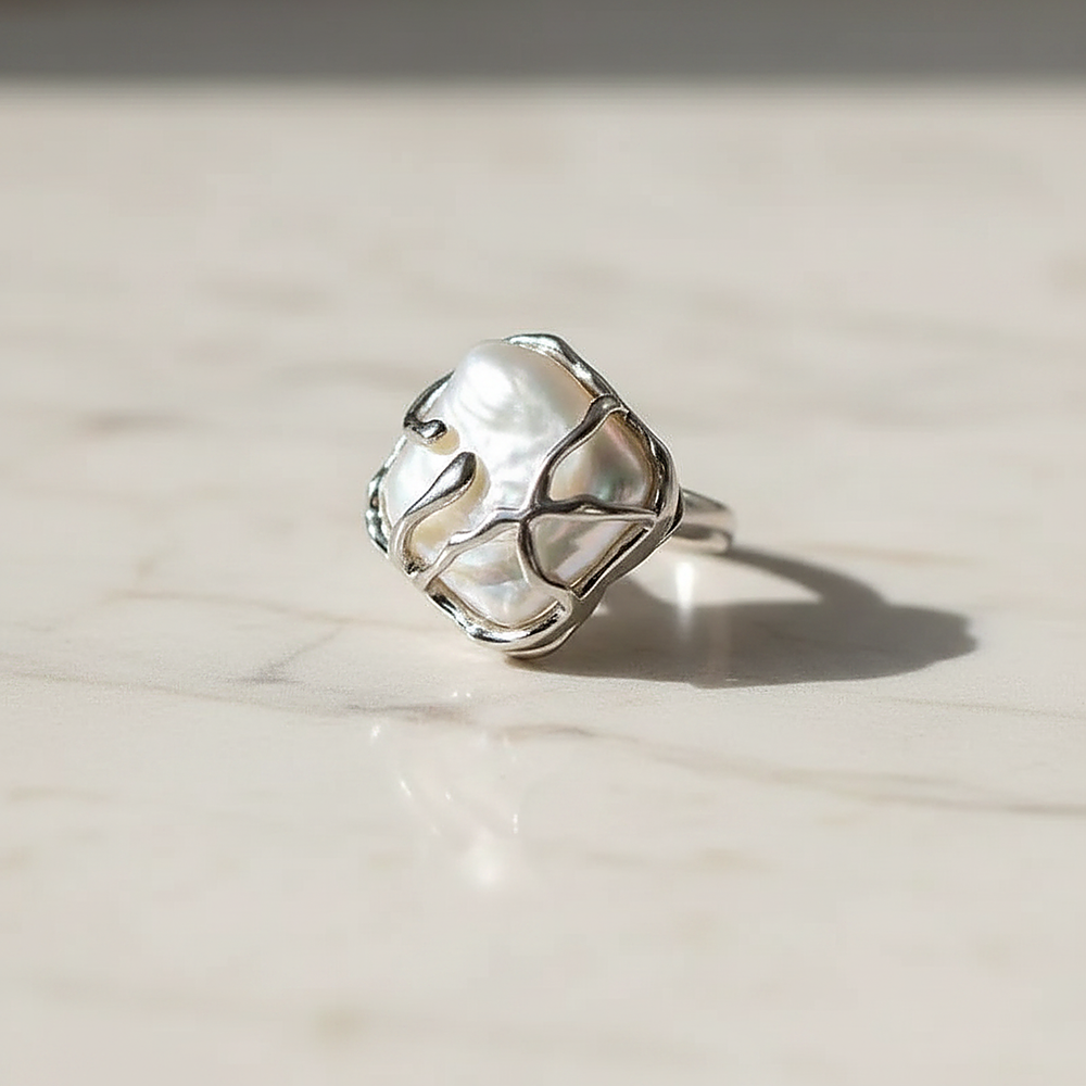 Yvaine Pearl Ring