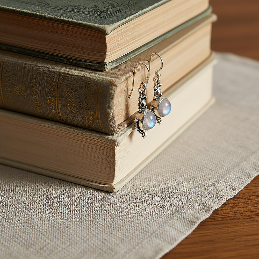 Juliette Moonstone Earrings