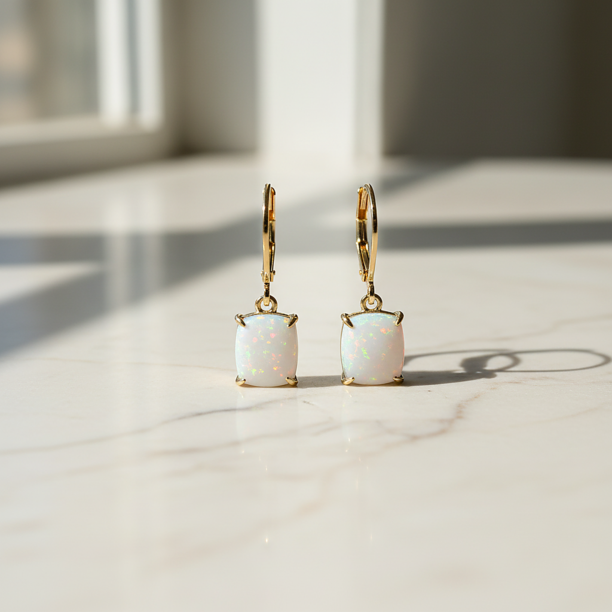 Lourdes Opal Earrings