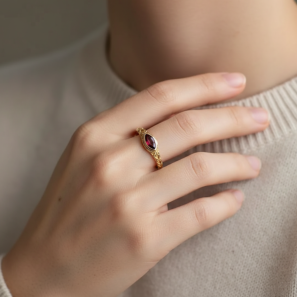 Tindra Crystal Ring