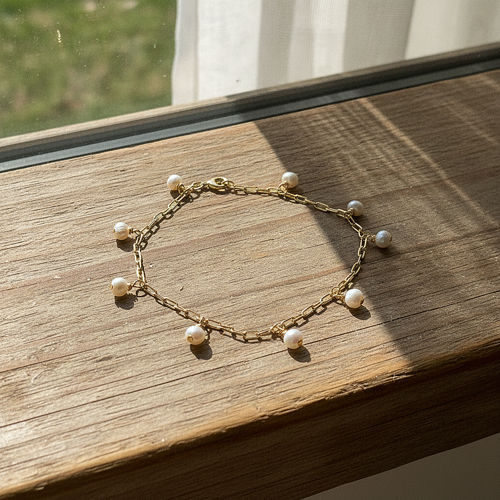 Mirabelle Pearl Bracelet