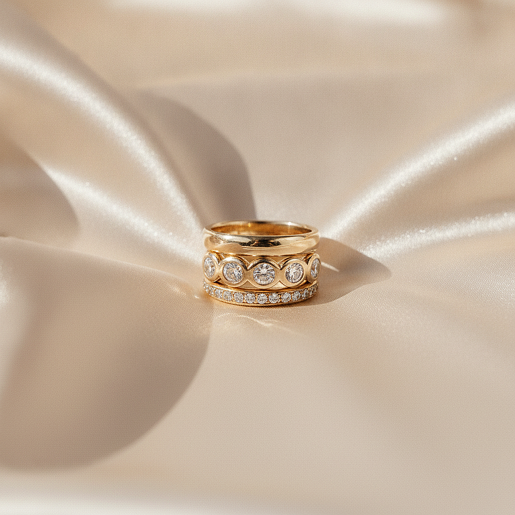 Fiora Gold Jewelry Set