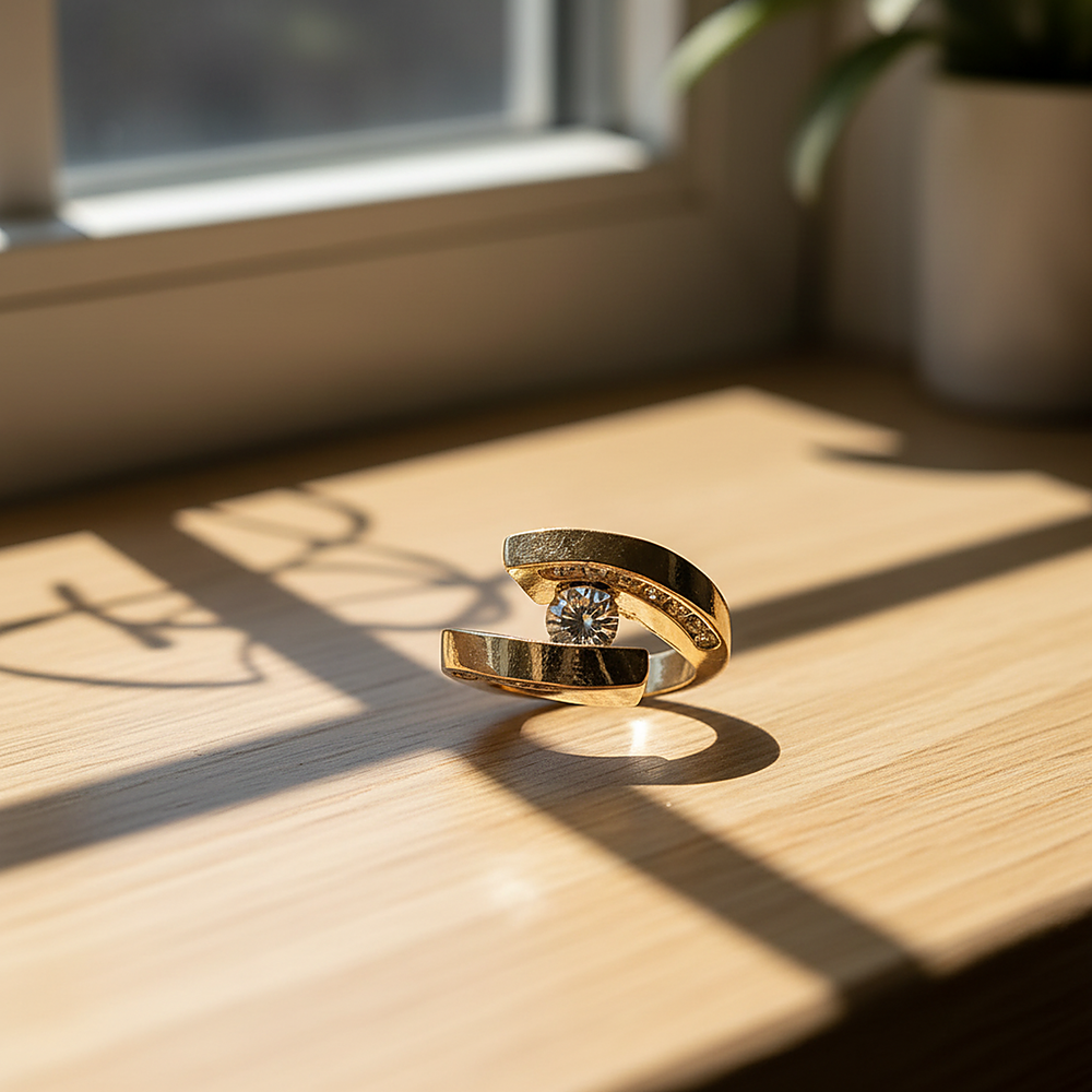Cassia Zirconia Ring