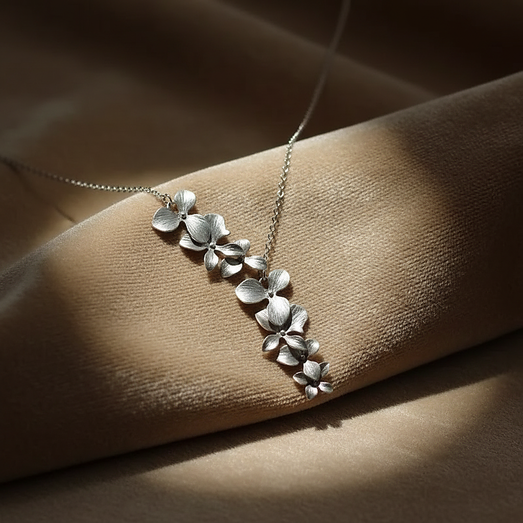 Odette Silver Necklace