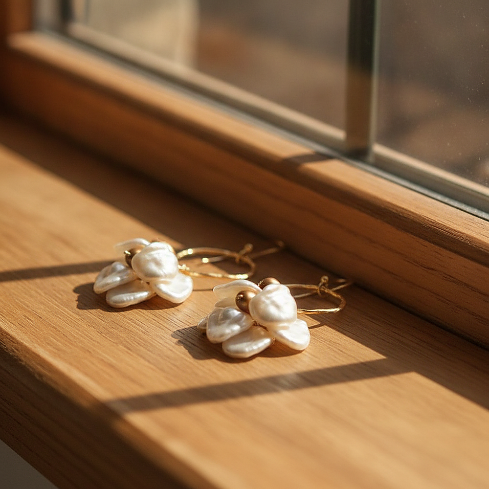 Linnea Pearl Earrings