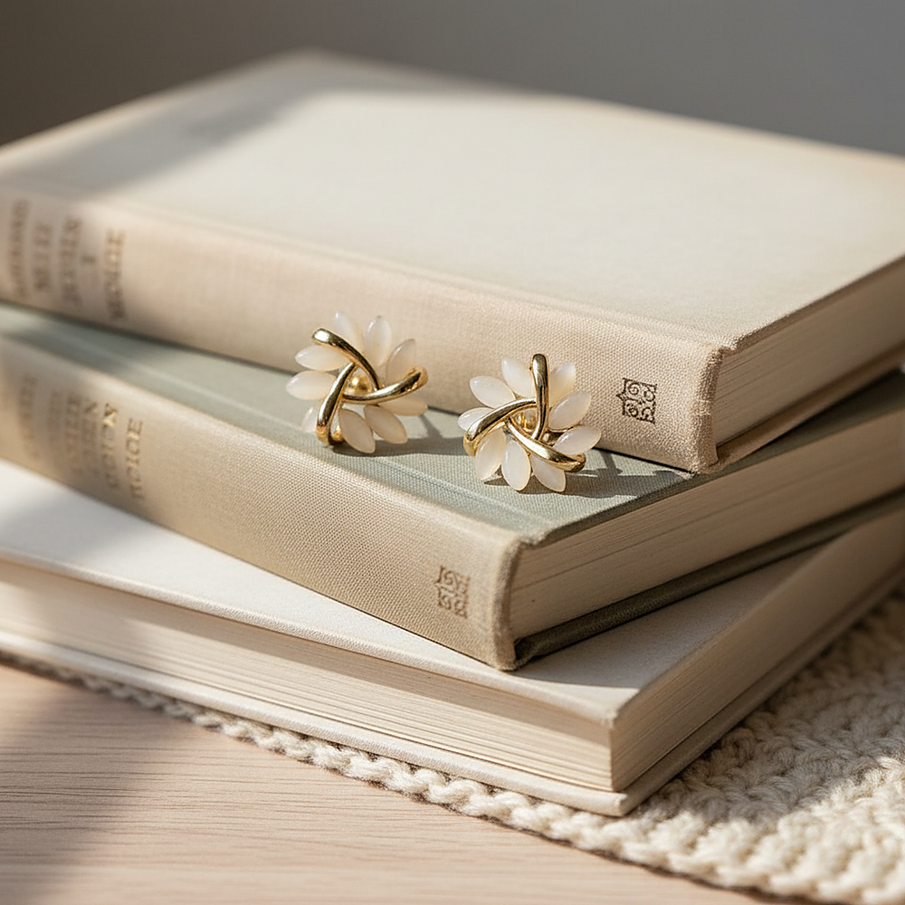 Selene Pearl Earrings