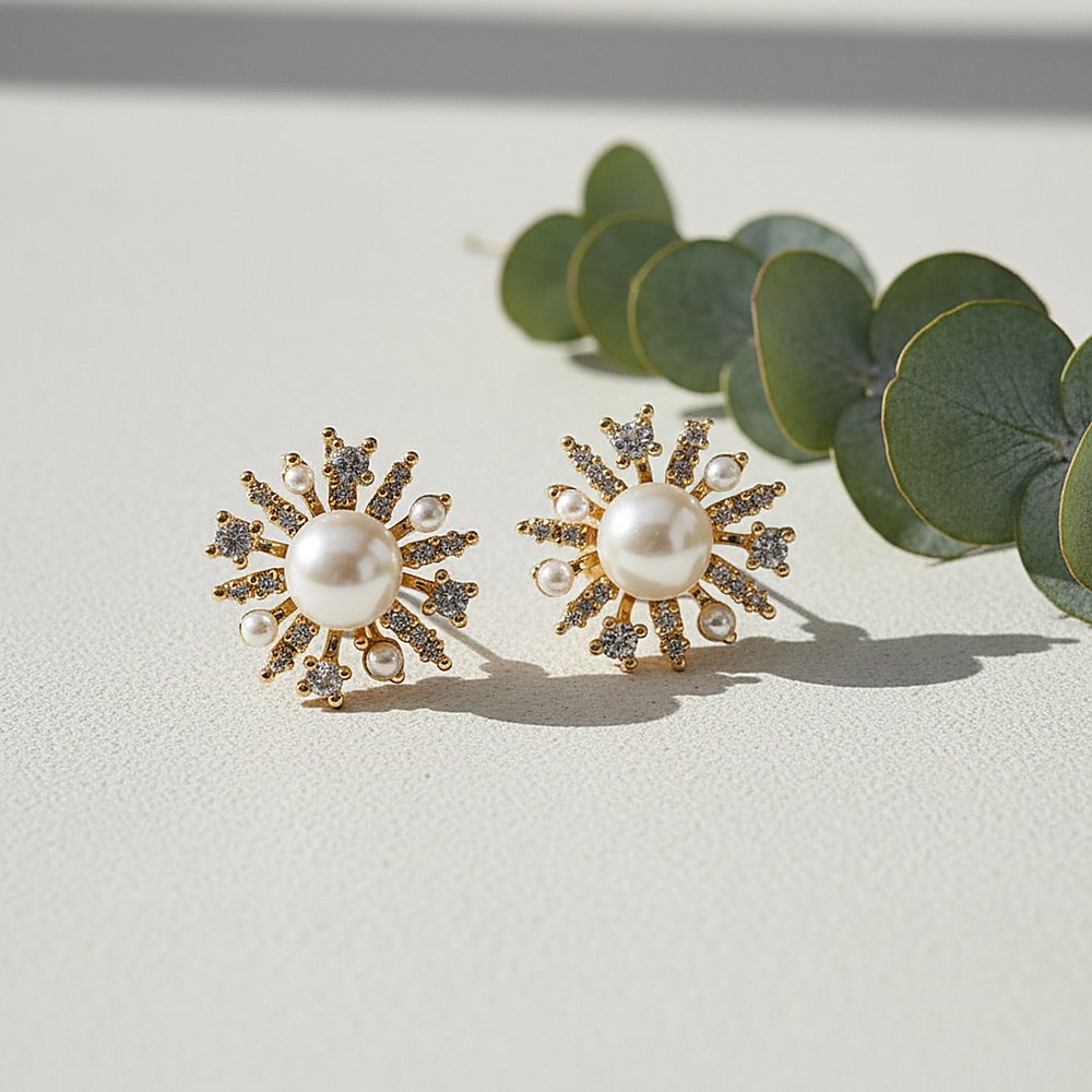 Esme Pearl Earrings