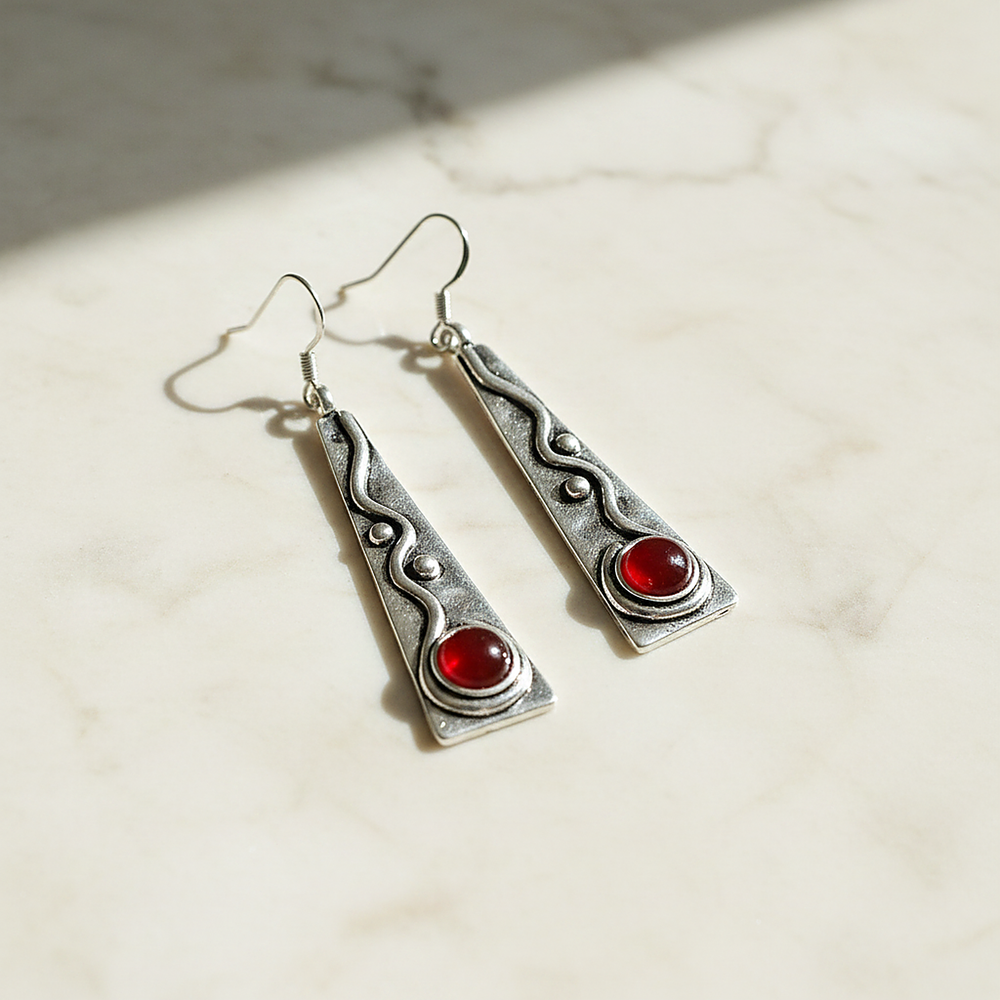 Romy Silver Earrings