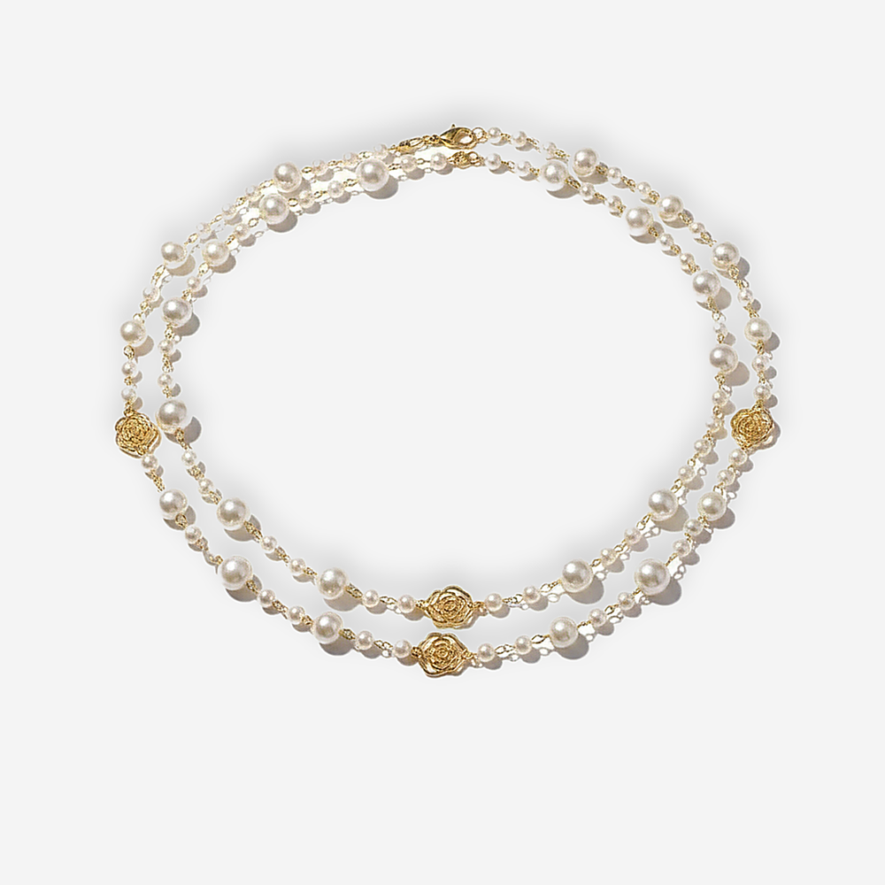 Marguerite Pearl Necklace