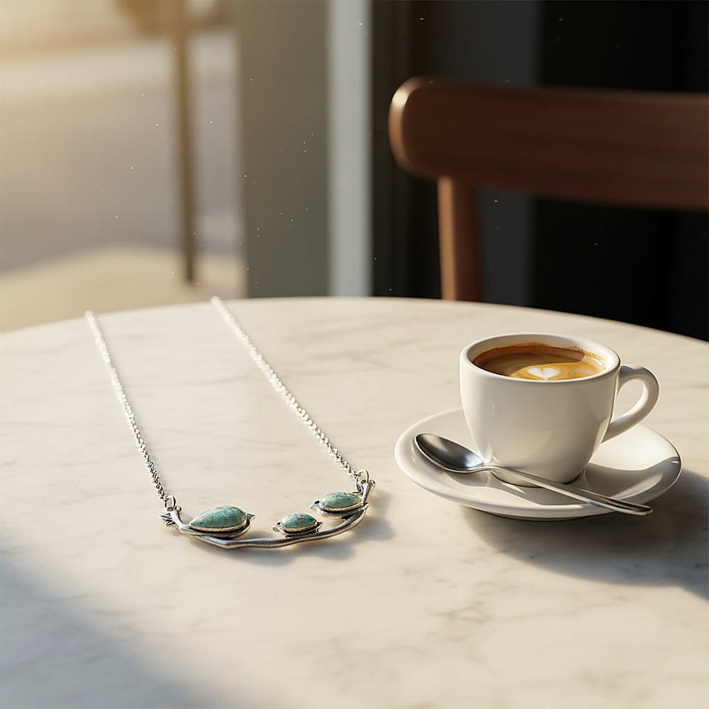 Esme Silver Necklace