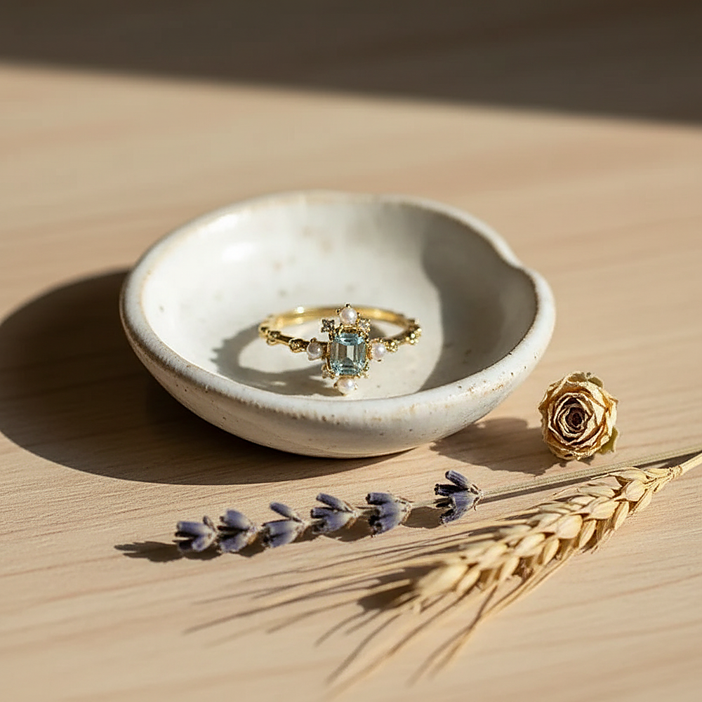 Elise Pearl Ring