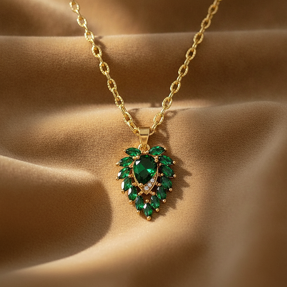 Linnea Emerald Necklace