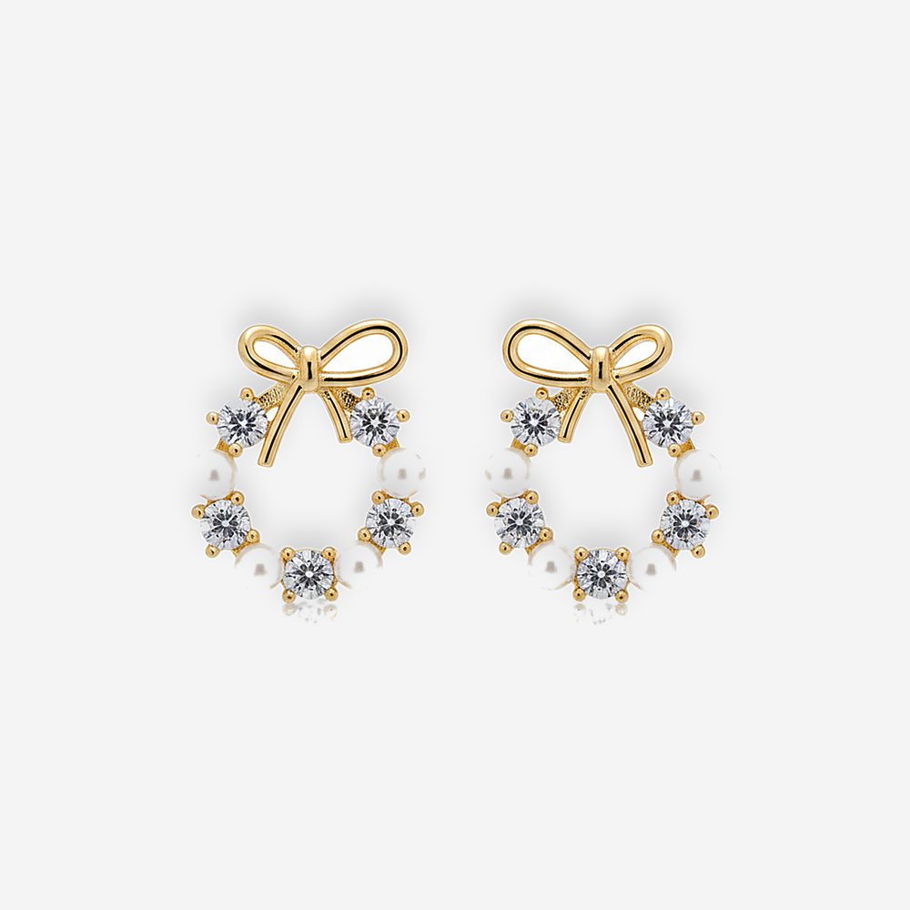 Marguerite Pearl Earrings