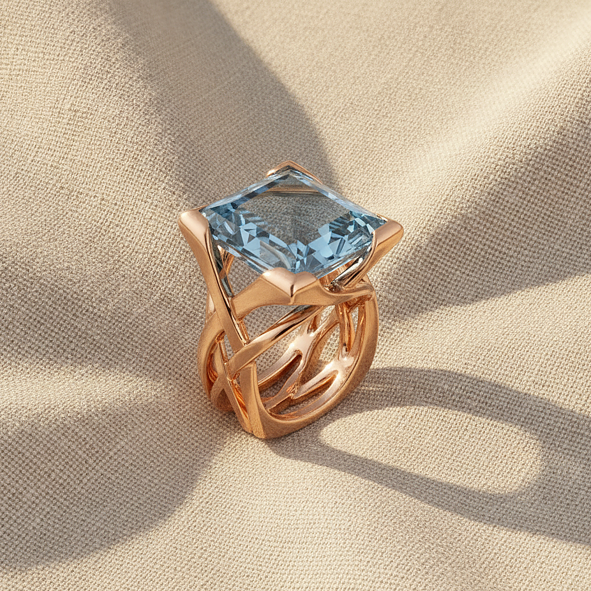 Solene Gold Ring