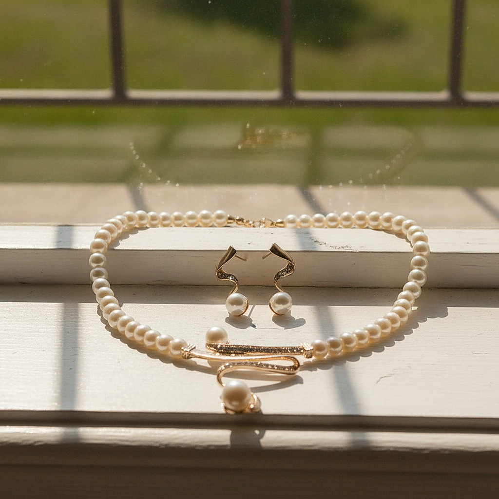 Ondina Pearl Jewelry Set