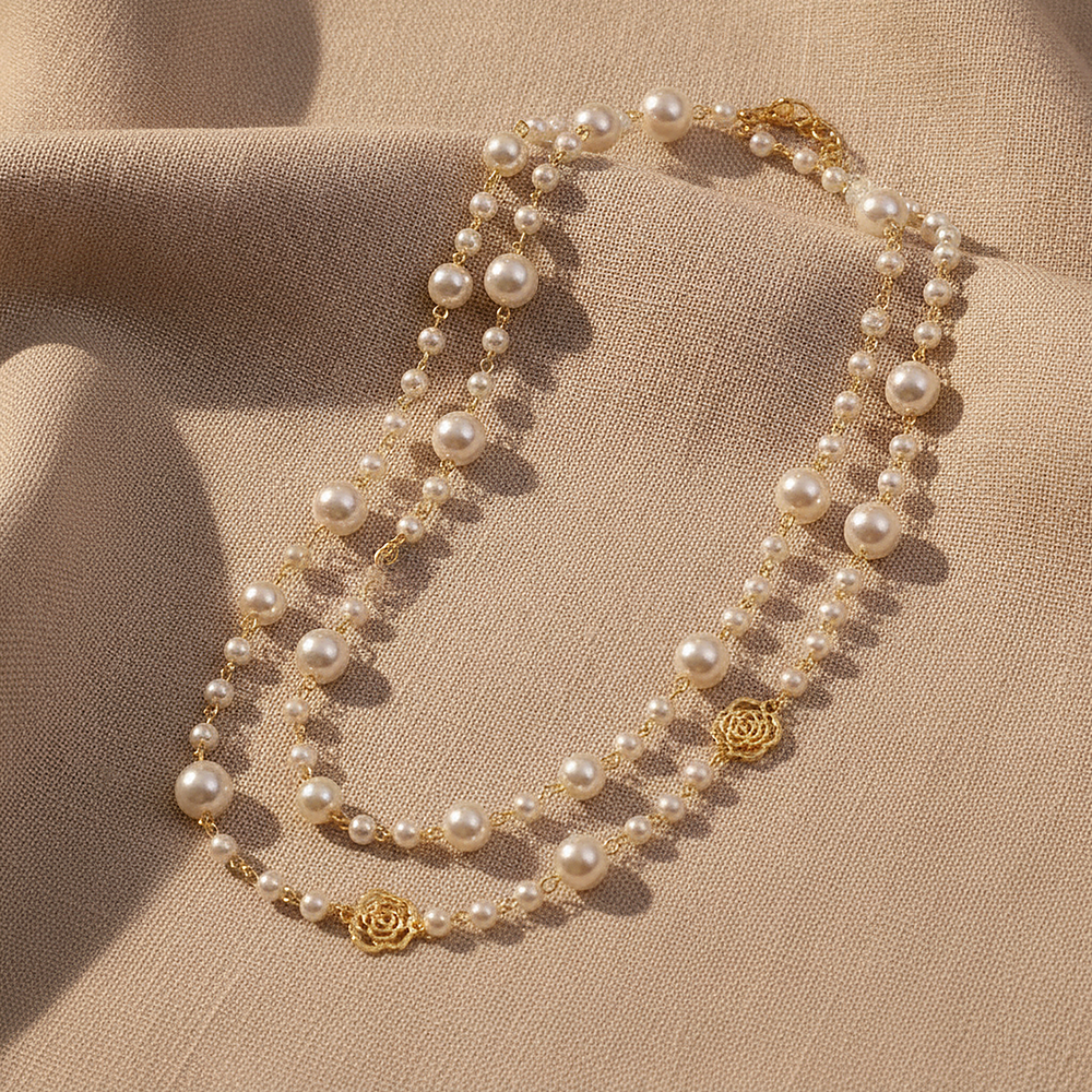 Marguerite Pearl Necklace