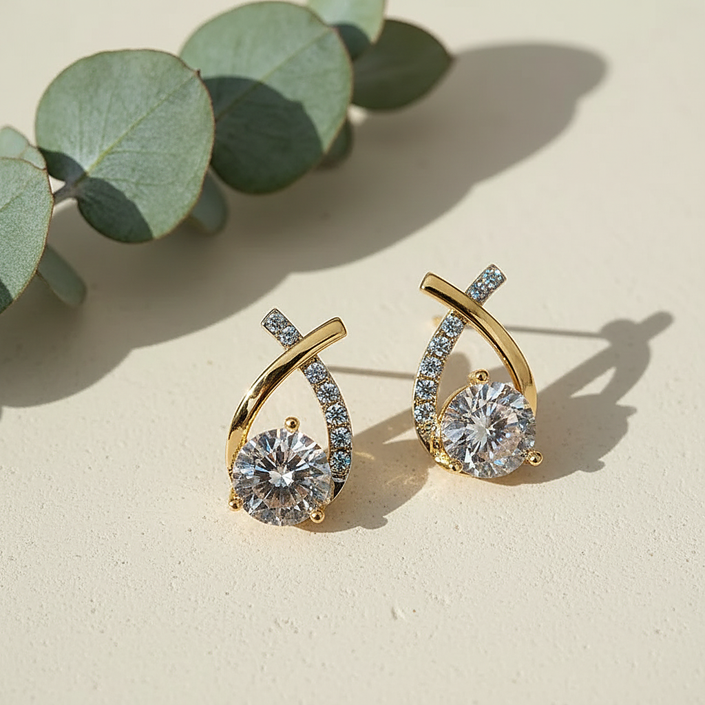Ondina Zirconia Earrings