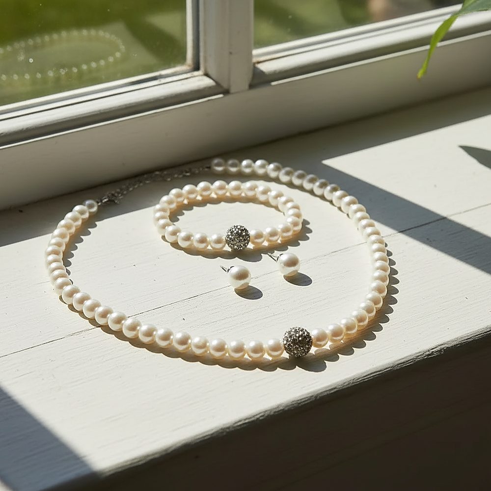 Capucine Pearl Jewelry Set