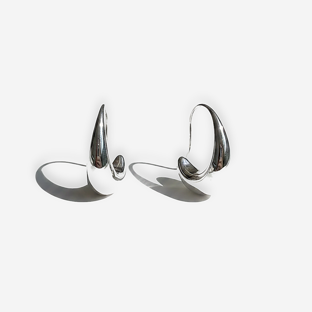 Lune Silver Earrings