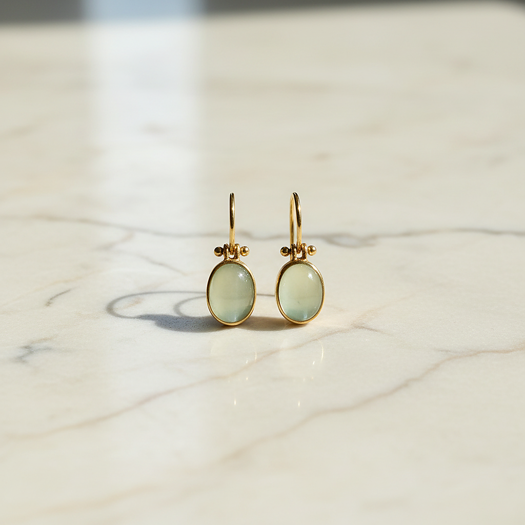 Capucine Moonstone Earrings