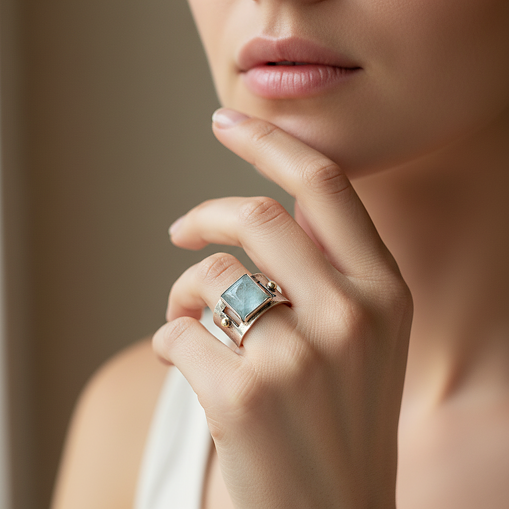Giada Moonstone Ring