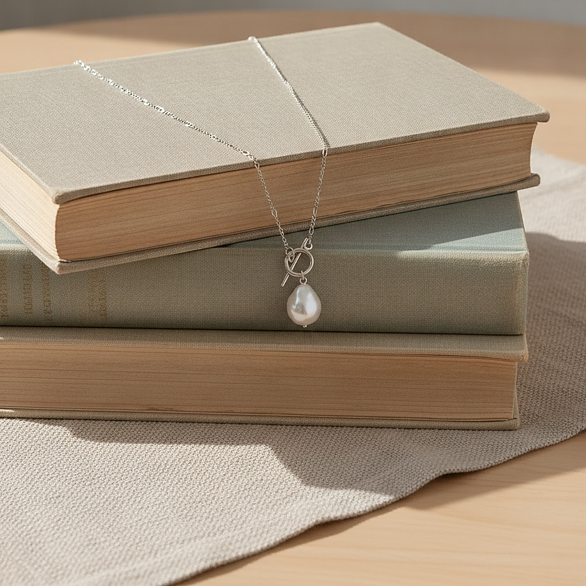 Clemence Pearl Necklace