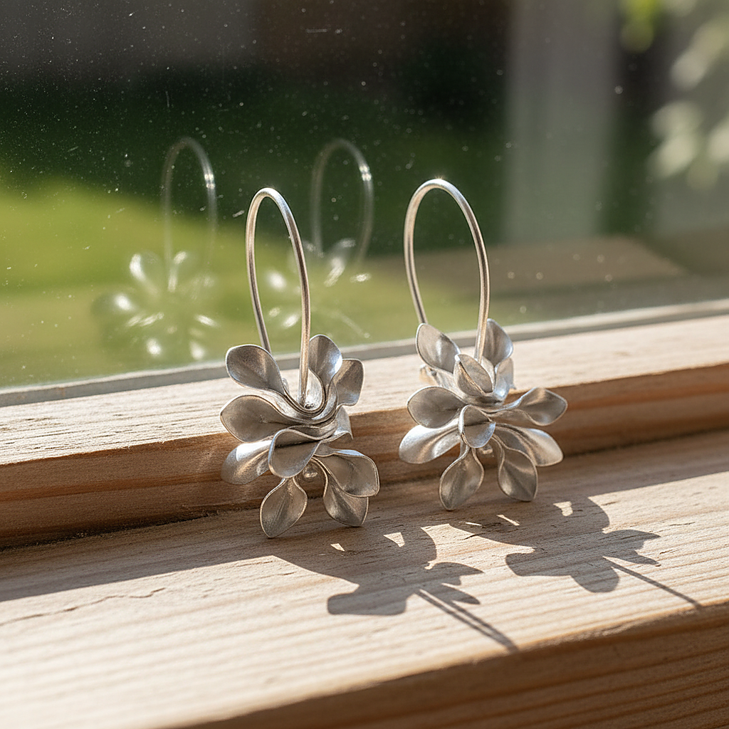 Wren Silver Earrings