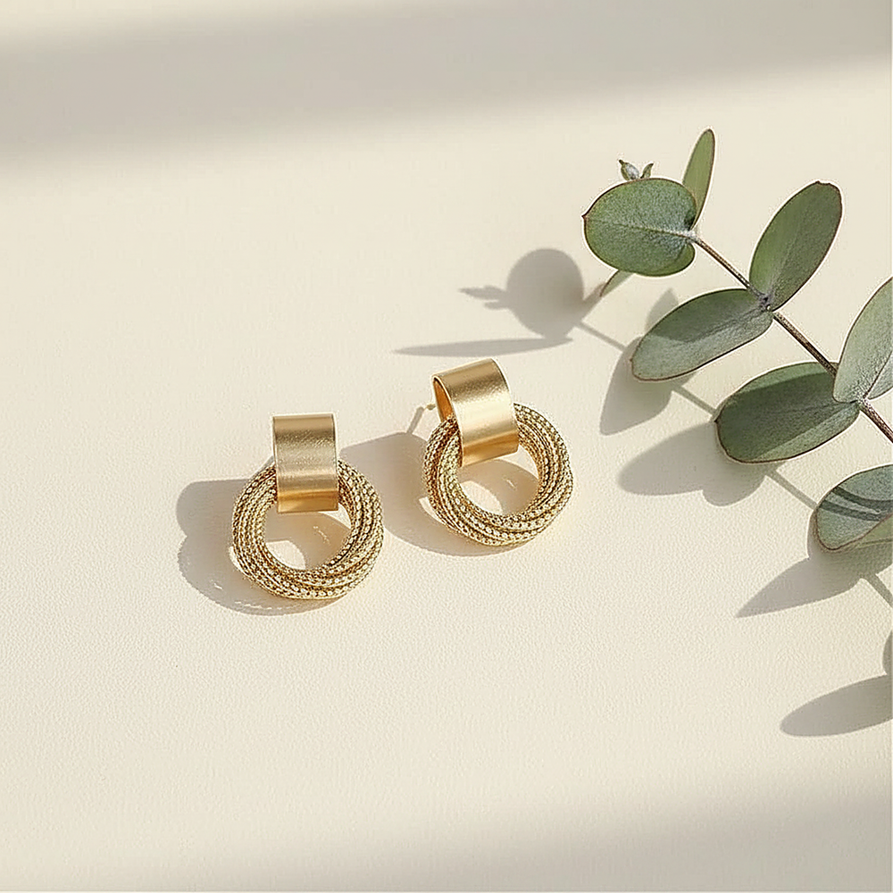 Lucienne Gold Earrings