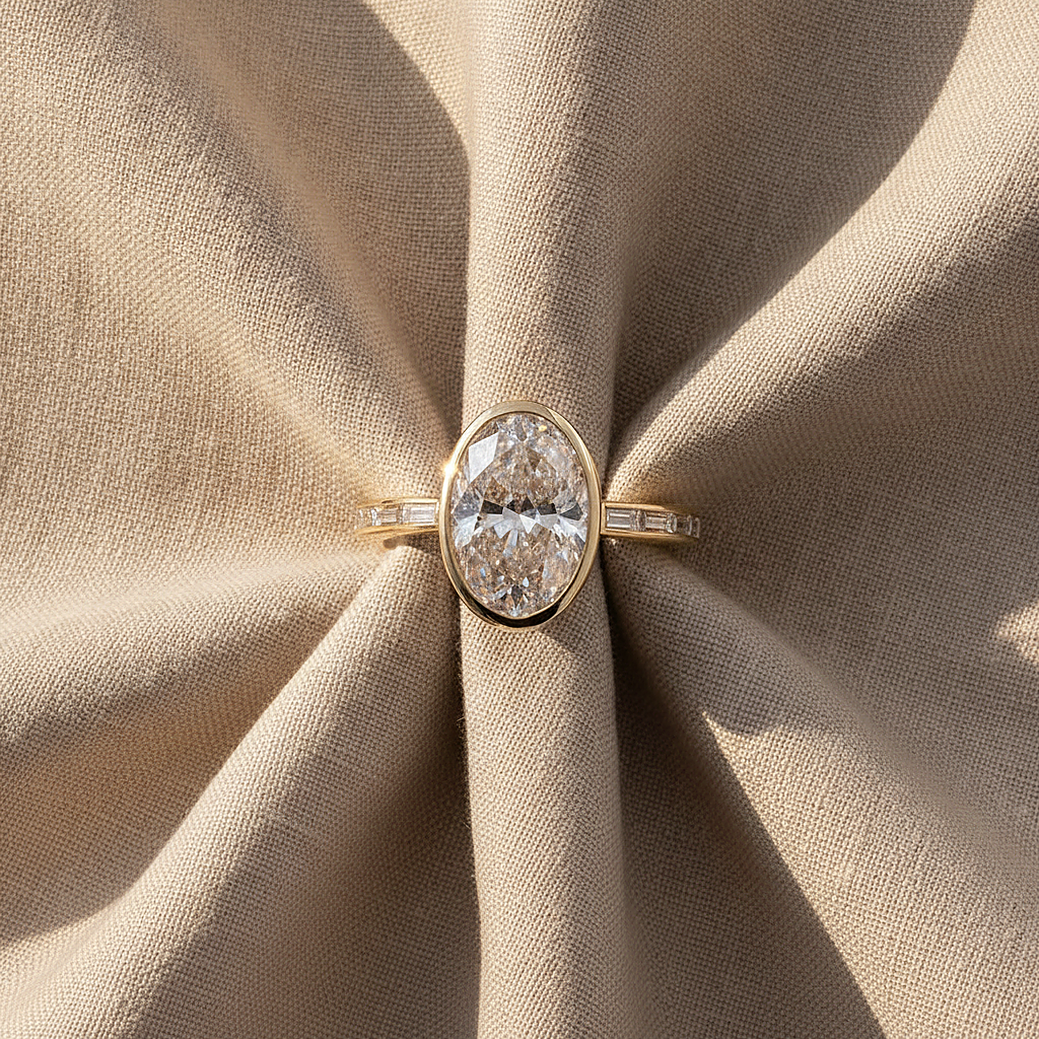 Petra Moissanite Ring