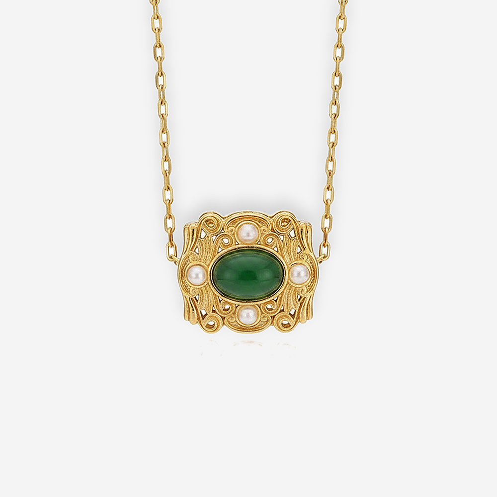 Lune Pearl Necklace