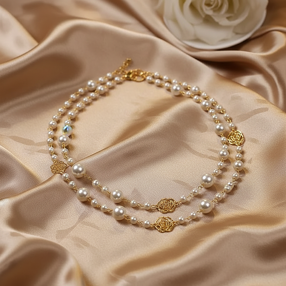Marguerite Pearl Necklace
